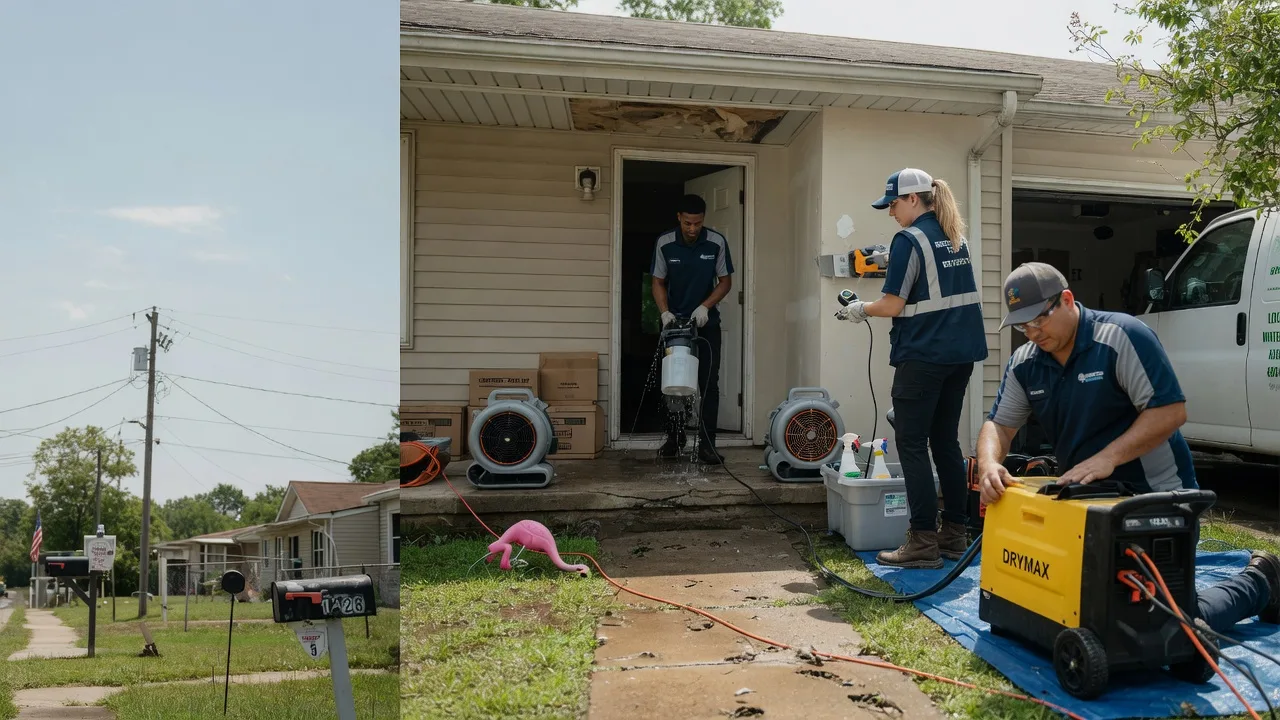 Storm Damage Water Removal in Charles City, IA near me
